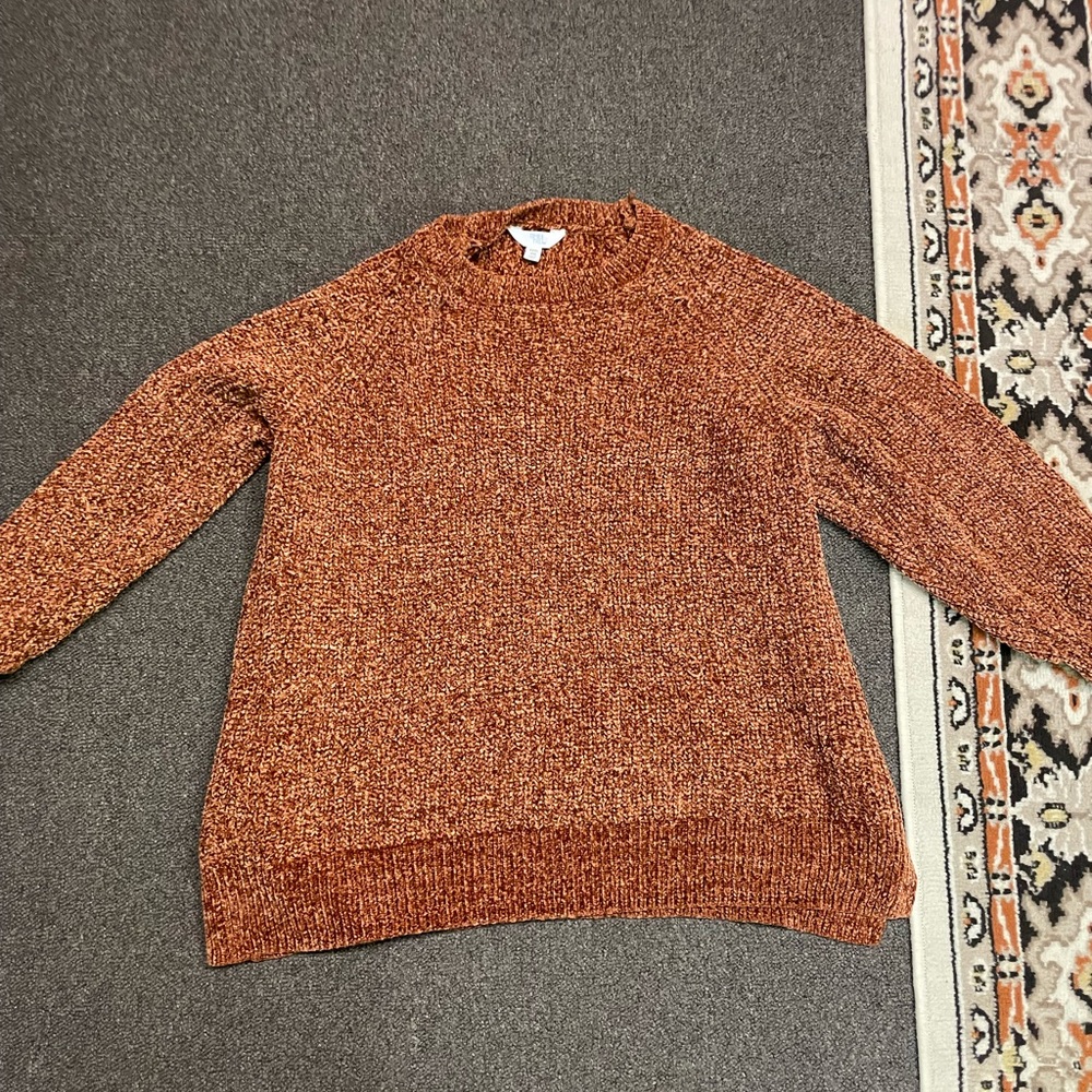 Orange Sweater